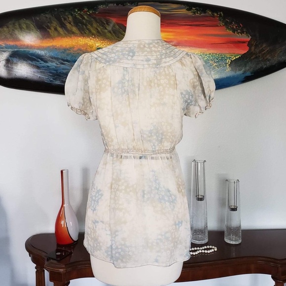 Semi sheer top - Picture 3 of 8